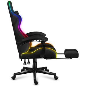 <span class=keywords><strong>Fauteuil</strong></span> de jeu <span class=keywords><strong>gamer</strong></span> JL pas cher en cuir et maille blanche avec dossier complet, chaise inclinable RGB, <span class=keywords><strong>fauteuil</strong></span> de jeu LED avec repose-pieds, capacité de 140 kg - Product Image 5