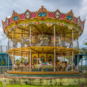 Carrousel à deux étages de luxe 48 places, directement de l'usine chinoise, à vendre - Product Image 1