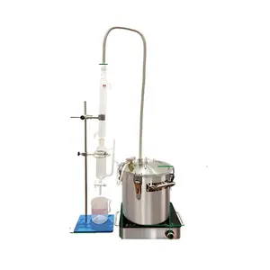 Extractor de aceite esencial de lavanda, destilador de aceite esencial de acero inoxidable para el hogar, 10L