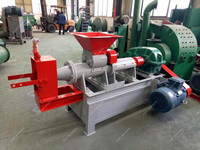 Machine à briqueter la tige de poussière de charbon d'Indonésie sciure de bois de carbone faisant l'extrudeuse Shisha bloc de charbon de bois formant le prix de l'équipement de presse