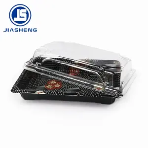 <span class=keywords><strong>Plateau</strong></span> à sushi rectangulaire à emporter avec couvercle <span class=keywords><strong>Plateau</strong></span> d'emballage industriel pour nouilles alimentaires fruits <span class=keywords><strong>de</strong></span> <span class=keywords><strong>mer</strong></span> fruits <span class=keywords><strong>de</strong></span> <span class=keywords><strong>mer</strong></span> - Product Image 2