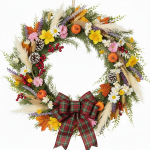 Guirlande <span class=keywords><strong>de</strong></span> <span class=keywords><strong>fleurs</strong></span> <span class=keywords><strong>sauvages</strong></span> artificielles vertes <span class=keywords><strong>de</strong></span> 22 pouces avec décoration <span class=keywords><strong>de</strong></span> fenêtre <span class=keywords><strong>de</strong></span> printemps, décoration <span class=keywords><strong>de</strong></span> ferme pour la maison, fête, vacances, accessoire décoratif mural - Product Image 5