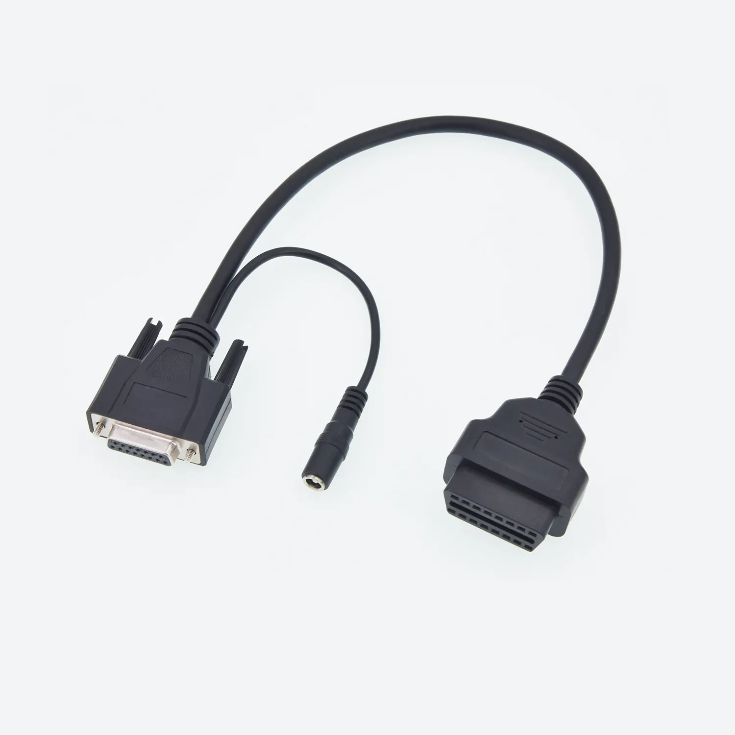 Auto-OBD 2 II OBD2 16 Stecker zu VGA D-sub DB9 DB15 DB26 DB 9 Stecker-Splitter-Adapter Diagnose-Anschlusskabel