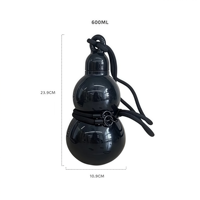 Bouteille Isotherme Grande Capacité Fortune Sans BPA, Tasse Gourde Unisexe Design Mythologie, Portable pour Camping en Plein Air et Usage Professionnel