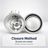 Tête de connexion thermocouple CMS OEM/ODM haute précision avec protection étanche IP65 pour la mesure de capteurs de température