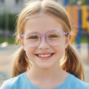 Lunettes anti-lumière bleue pour enfants, lunettes d'ordinateur 2026, monture en silicone, verres transparents, fille garçon, jeux vidéo, lunettes de <span class=keywords><strong>sécurité</strong></span> pour enfants - Product Image 3