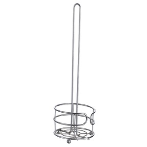 Porte-rouleau de papier toilette autoportant en fer style bambou, design moderne, fin et écologique, avec revêtement par pulvérisation, pour hôtel et cuisine - Product Image 4