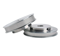 Poulie de distribution en alliage CNC 120 dents GT2 20 mm de largeur, disponible en OEM, en aluminium