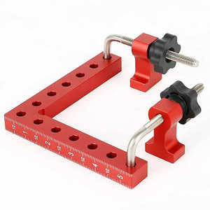 Outil de positionnement multifonctionnel en alliage d'aluminium à 90 degrés pour le travail du bois. - Product Image 6