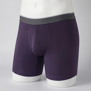 Calzoncillos bóxer de algodón de tiro medio para hombre, ajuste cómodo, tela duradera, ropa interior con estampado personalizado, fabricante OEM, ropa al por mayor - Product Image 1