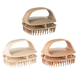 Cepillo de Baño de Lujo para Mascotas de TPE para Uso en el Baño - Masaje del Cuero Cabelludo y Limpieza del Pelo, Producto en Existencia - Product Image 4