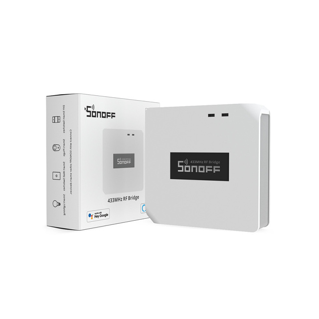 Sonoff RF Bridge WiFi 433 MHz Replacement Smart Home Automation Switch Intelligent Domotica Wi-Fi Remote RF Controller