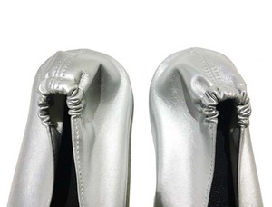 2023 gros Ballet pliable ballerines pliables plier jetable ballerine chaussures de <span class=keywords><strong>danse</strong></span> pour femmes salle de bal noir Pu chaussures - Product Image 3