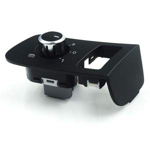 MSVW112 1T1959565F 1T1 959 565F perilla de botón de interruptor de espejo lateral cromado Compatible con <span class=keywords><strong>VW</strong></span> TOURAN <span class=keywords><strong>CADDY</strong></span> 1T1 1T2 - Product Image 1