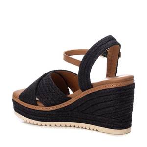 Sandalo con Zeppa Refresh da Donna Nero 171543 Altezza Tacco 39 - Product Image 3