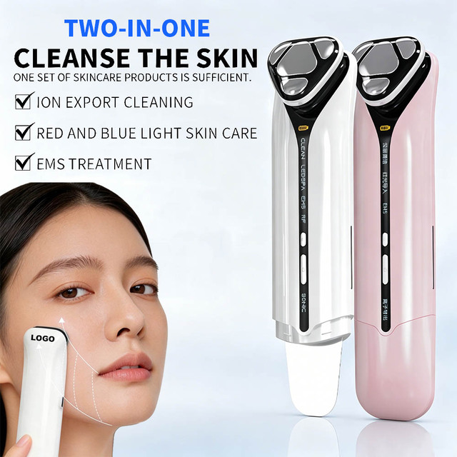 New Trending Multi Function Skin Care Facial Vibration Massager Electric Pore Cleaner & Blackhead Remover Tool Beauty Device