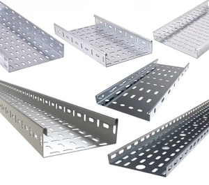 Khay cáp lưới thép nhôm đục lỗ, sản xuất trực tiếp tại nhà máy, đạt chứng nhận CE, dùng cho công nghiệp - Product Image 3