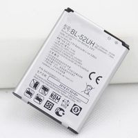 Batterie ISUNOO 2100mah BL-52UH pour LG BL 52UH Spirit H422 D280N D285 D320 D325 DUAL SIM H443 Remplacement interne