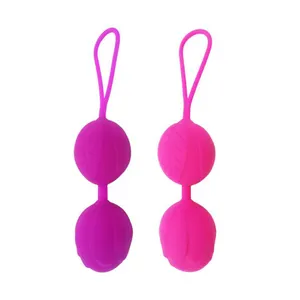 Aman silikon pintar <span class=keywords><strong>Kegel</strong></span> bola Ben Wa bola mengencangkan Vagina latihan mesin Vagina Geisha bola mainan seks untuk wanita - Product Image 1
