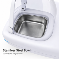 Mangeoire pour chat en acier inoxydable, intelligente, hygiénique, individuelle, personnalisée, pour régimes alimentaires spéciaux
