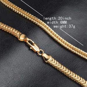 Collar de Oro <span class=keywords><strong>africano</strong></span> nigeriano, joyería de moda - Product Image 4