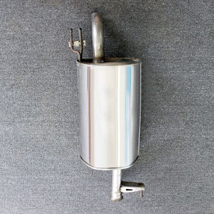 Descuento de fábrica ofrece piezas de automóviles silenciador de escape de coche de alto flujo para Hyundai Verna 1,6 T 1,8 T Kia Forte - Product Image 2