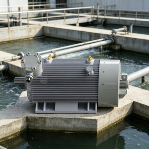 Motor Síncrono de Imán Permanente Trifásico de 3000W, 50-150Hz, Control de Frecuencia Variable, Motor Industrial - Product Image 3