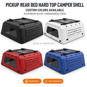Capot rigide en aluminium 4x4 imperméable pour camionnette <span class=keywords><strong>Toyota</strong></span> Hilux Vigo <span class=keywords><strong>Tacoma</strong></span> Dodge RAM 1500 Amarok F150 Tundra Ranger - Product Image 1