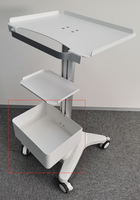 Chariot vidéo personnalisé Portable laryngoscope Flexible laryngoscope endoscope tour arthroscopie chariot endoscope chariot
