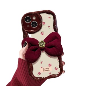 สวยGolden <span class=keywords><strong>Rose</strong></span>ขนาดใหญ่ตุ๊กตาBowknot TPUโทรศัพท์มือถือสําหรับ<span class=keywords><strong>Iphone</strong></span> 6 7 8 <span class=keywords><strong>Plus</strong></span> X Xr XS 11 12 13 14 15 Pro Max - Product Image 6