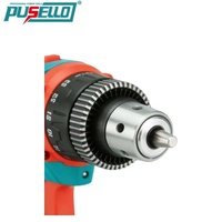 Perceuse-visseuse sans fil PUSELLO 21V, mandrin 10 mm, couple max. 30 Nm, batterie 2,0 Ah à charge rapide, kits de perceuses à percussion
