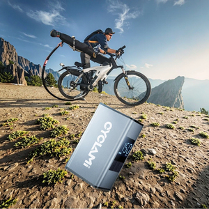CYCLAMI A3 Max Mini Bomba de Aire Portátil para Bicicleta, 150 PSI, Pantalla Digital, Compatible con Válvulas Schrader y <span class=keywords><strong>Presta</strong></span>, Inflador para Bicicletas y Balones - Product Image 1