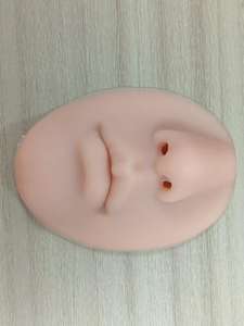 Оптовая продажа: силиконовая 3D-модель лица (нос, рот) для отработки микроблейдинга, реалистичная модель губ для тренировок по макияжу - Product Image 2