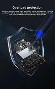 Bộ dụng cụ cầm tay đa năng <span class=keywords><strong>mini</strong></span> không dây, sạc điện, 3 tốc độ, dùng để khắc, mài, đánh bóng, tự làm - Product Image 3