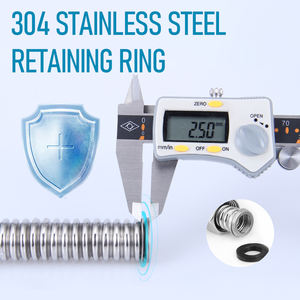 욕실 화장실 용 골판지 도금 스테인레스 스틸 온수기 호스 유연한 부식 및 내화학성 배관 호스 - Product Image 6