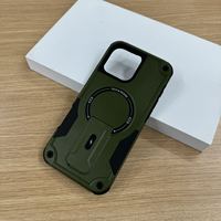 Pour S24 Plus Ultra A35 5G A14 A36 A56 PC Coque de téléphone magnétique antichoc de conception blindée