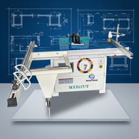 Machine à façonner le bois robuste MX5117T Mustang, dégauchisseuse à table coulissante pour assemblages à languettes, 5,5 kW, facile à utiliser