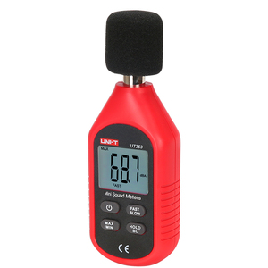 Medidor de Sonido Digital UNI-T UT353 Mini, Medidor de Ruido de Alta Precisión y Amplio Rango (30dB-130dB) con Frecuencia de Muestreo Ajustable - Product Image 1