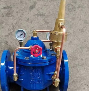 Vanne PRV LanHui 200X à commande automatique pilotée, réducteur <span class=keywords><strong>de</strong></span> <span class=keywords><strong>pression</strong></span> d'<span class=keywords><strong>eau</strong></span> PN10 PN16 avec raccord à bride, garantie 1 an - Product Image 4