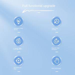 Stylet capacitif actif pour écran tactile, en plastique, adsorbable, pour téléphones mobiles Android, tablettes, ordinateurs portables, lecteurs de point de lecture - Product Image 2