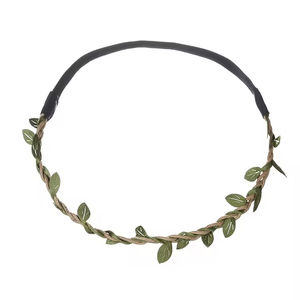 Diadema de Hojas Verdes Estilo Bosque <span class=keywords><strong>para</strong></span> <span class=keywords><strong>Niñas</strong></span>, Diadema de <span class=keywords><strong>Flores</strong></span> <span class=keywords><strong>para</strong></span> <span class=keywords><strong>Niñas</strong></span> <span class=keywords><strong>para</strong></span> Bodas, Festivales, Vacaciones, Fiestas de Hadas - Product Image 6