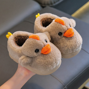 Women's Canvas Cotton Fluffy Cute Puppy-pattern Winter Warm Eco-friendly Slip-resistant Plastic-soled Plush Evergreen Outdoor - Product Image 6