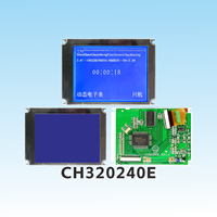 CH320240E Modul LCD Grafis 3.8 Inci 320x240 IC RA8835 320240 COG Layar LCD Dot Matrix Perpustakaan Font Pabrik ChuanHangDisplay