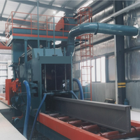 Máquina de Granallado de Rodillos de Paso Continuo con Funcionamiento Totalmente Automático y Capacidad de Pulido
