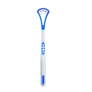 Raspador de Lengua de Silicona Suave de Doble Cara, Herramienta Eficaz para Eliminar el Mal Aliento, Limpiador de Lengua de Plástico Colorido - Product Image 5