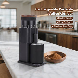 เครื่องบดเมล็ด<span class=keywords><strong>กาแฟ</strong></span>ความเร็วต่ำเครื่องบด<span class=keywords><strong>กาแฟ</strong></span>ไฟฟ้าทรงกรวยสำหรับทำเอสเพรสโซ่หม้อต้มกาแฟเย็น - Product Image 2