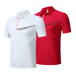 เสื้อโปโลมีปกเข้ารูปผ้ายืดเครื่องแต่งกายสำหรับเล่นกอล์ฟ - Product Image 5