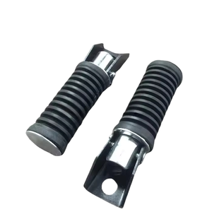 Pièces <span class=keywords><strong>de</strong></span> moto, repose-pieds arrière, marchepied adapté à Gn125 Cg Gs, caoutchouc pour pieds - Product Image 2