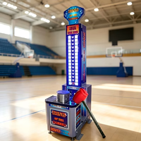 Machine de boxe à monnayeur pour tester la force, jeu d'arcade Big Hit Hammer, idéale pour les événements de carnaval - Vente Flash
