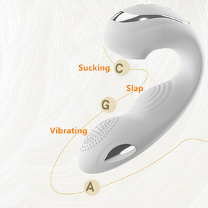Masturbador con Control Remoto para Orgasmo Femenino, con Vibración, Golpeteo, Succión y Choque, Múltiples Modos, Estimulación de 3 Puntos, Juguetes Sexuales - Product Image 4